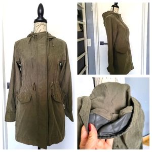 Abercrombie & Fitch‎ Army Wind and Water Resistant Utility Jacket XS LIKE NEW